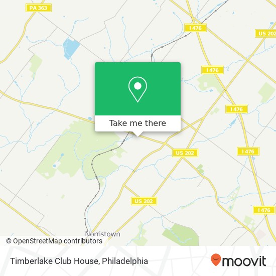 Mapa de Timberlake Club House