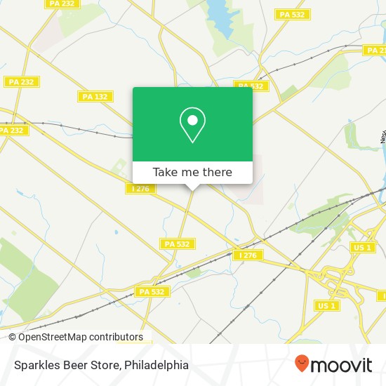 Mapa de Sparkles Beer Store