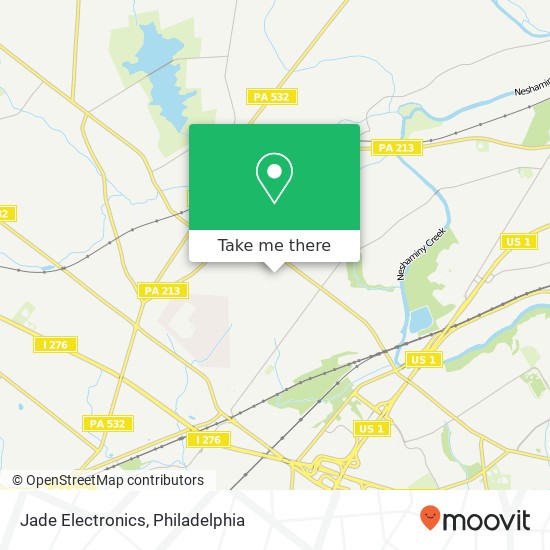 Mapa de Jade Electronics, 275 Andrews Rd Feasterville-Trevose, PA 19053