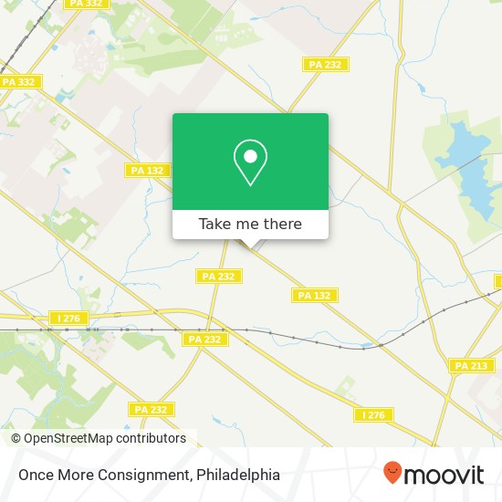 Mapa de Once More Consignment, 860 Street Rd Southampton, PA 18966