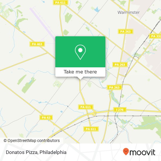 Donatos Pizza, 278 Easton Rd Horsham, PA 19044 map