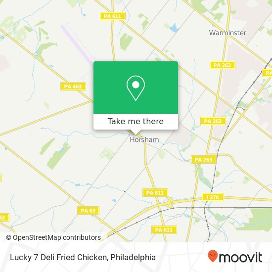 Lucky 7 Deli Fried Chicken, 255 Horsham Rd Horsham, PA 19044 map