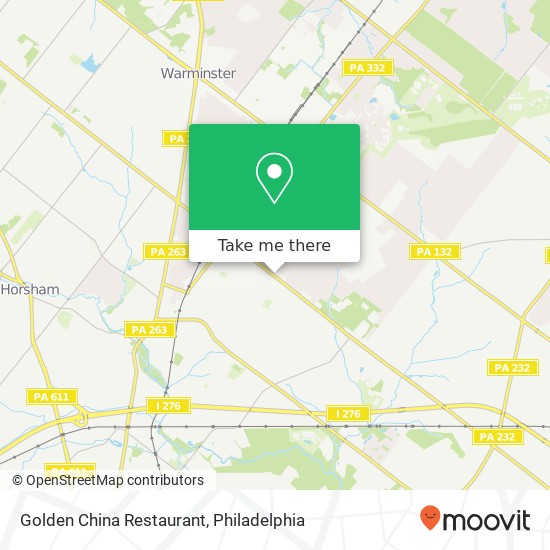 Golden China Restaurant map