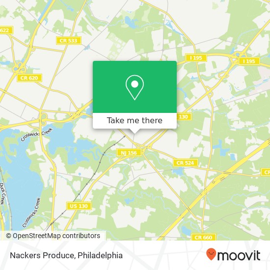 Nackers Produce, 102 Yardville Hamilton Squ Rd Trenton, NJ 08620 map