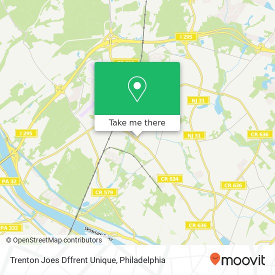 Mapa de Trenton Joes Dffrent Unique, 4 Scotch Rd Trenton, NJ 08628