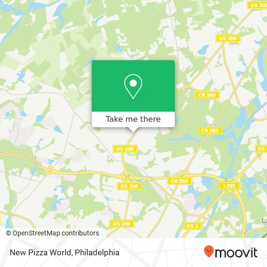 New Pizza World, 2661 Main St Lawrence, NJ 08648 map
