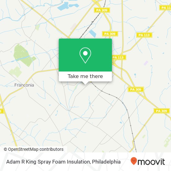 Adam R King Spray Foam Insulation, 79 W Broad St Souderton, PA 18964 map