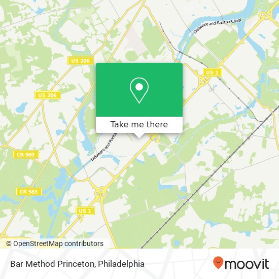 Mapa de Bar Method Princeton, 29 Emmons Dr Princeton, NJ