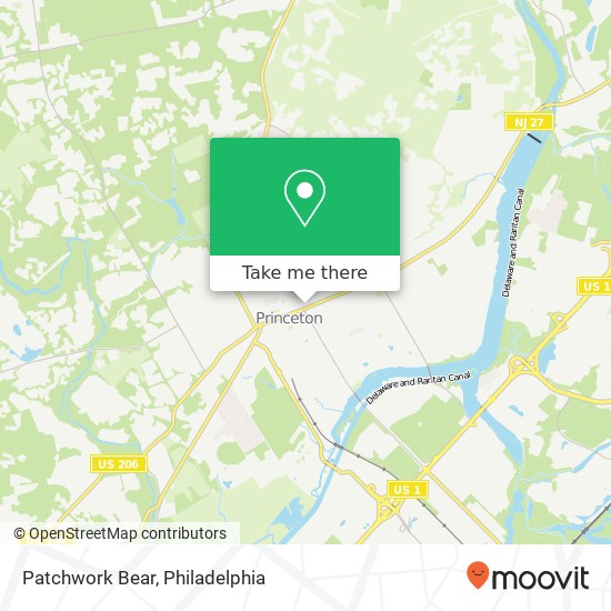 Patchwork Bear, 162 Nassau St Princeton, NJ 08542 map