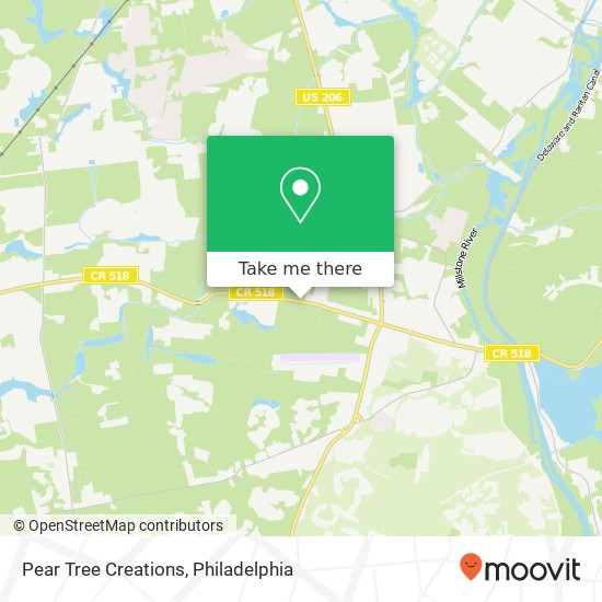 Pear Tree Creations, 856 Route 518 Skillman, NJ 08558 map