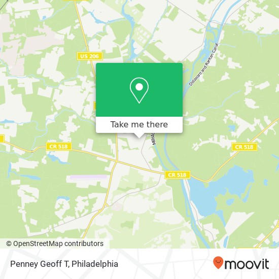 Penney Geoff T, 29 Oxford Cir Skillman, NJ 08558 map