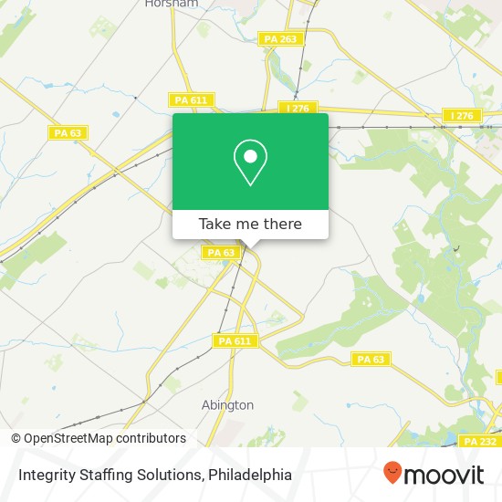 Integrity Staffing Solutions map