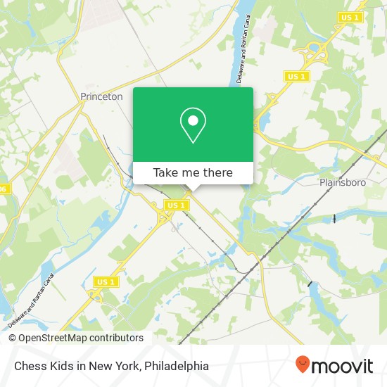 Chess Kids in New York map