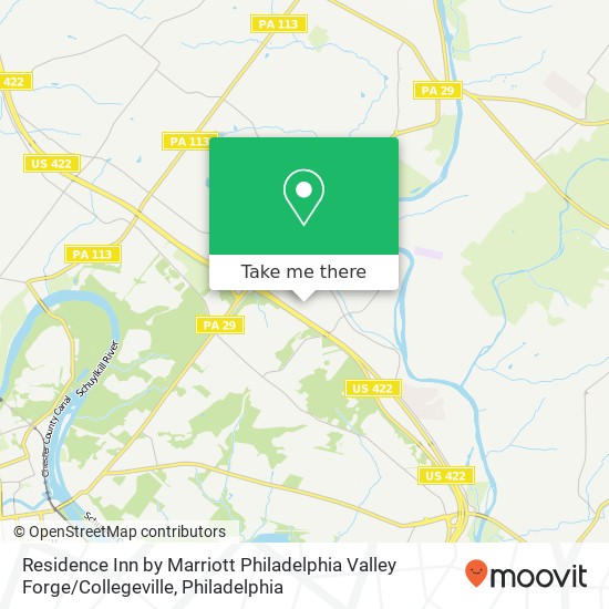 Residence Inn by Marriott Philadelphia Valley Forge / Collegeville map