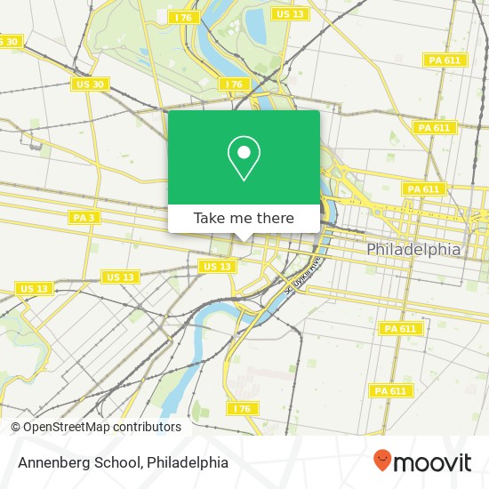 Mapa de Annenberg School