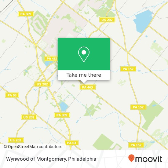 Wynwood of Montgomery map