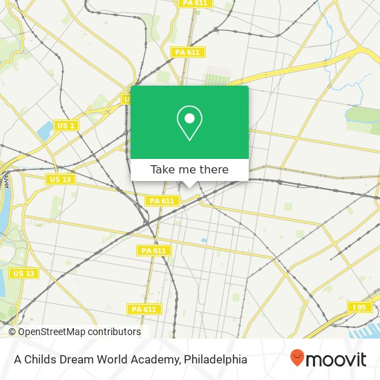 A Childs Dream World Academy map