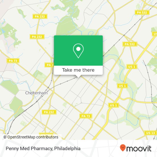 Penny Med Pharmacy map