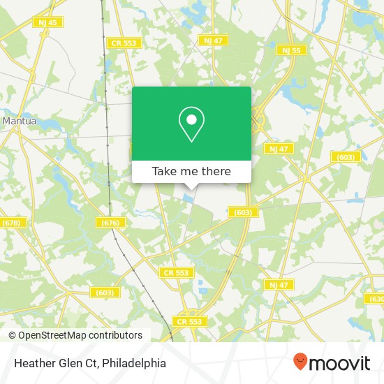 Mapa de Heather Glen Ct