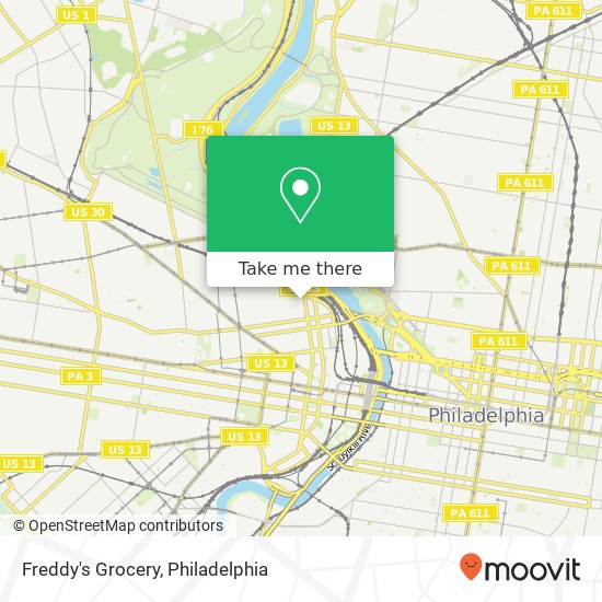 Mapa de Freddy's Grocery