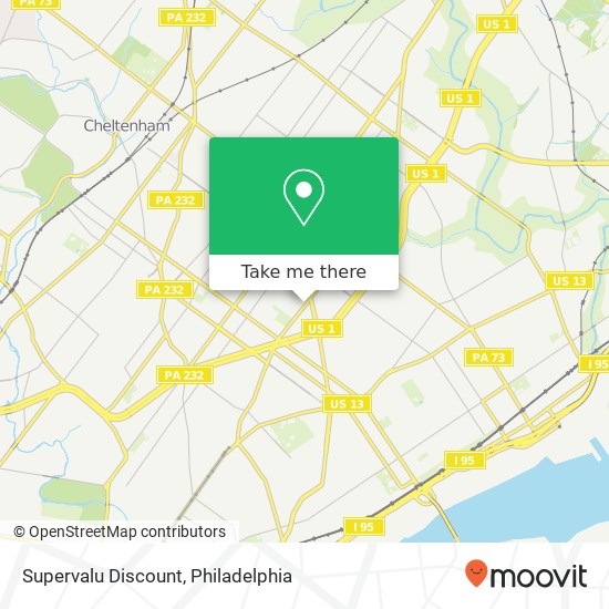 Supervalu Discount map