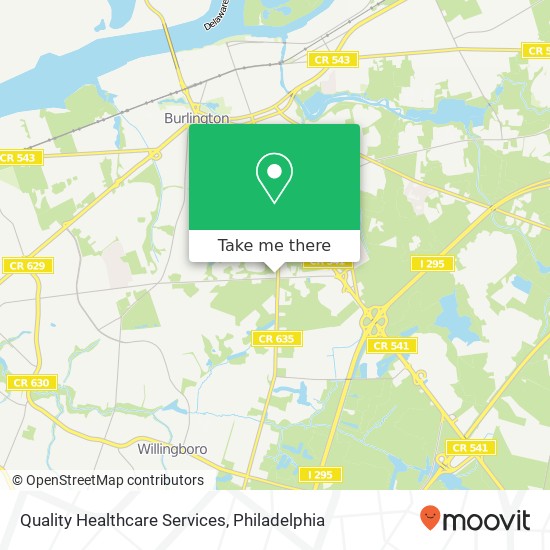 Quality Healthcare Services map