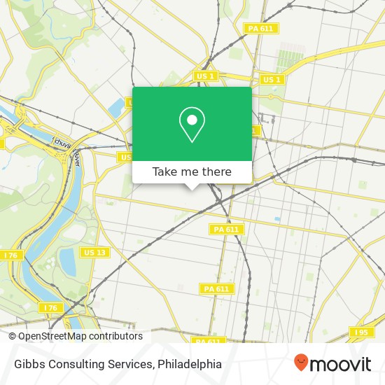 Gibbs Consulting Services map