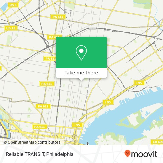 Reliable TRANSIT map