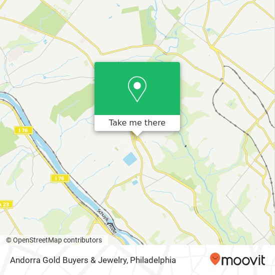 Andorra Gold Buyers & Jewelry map