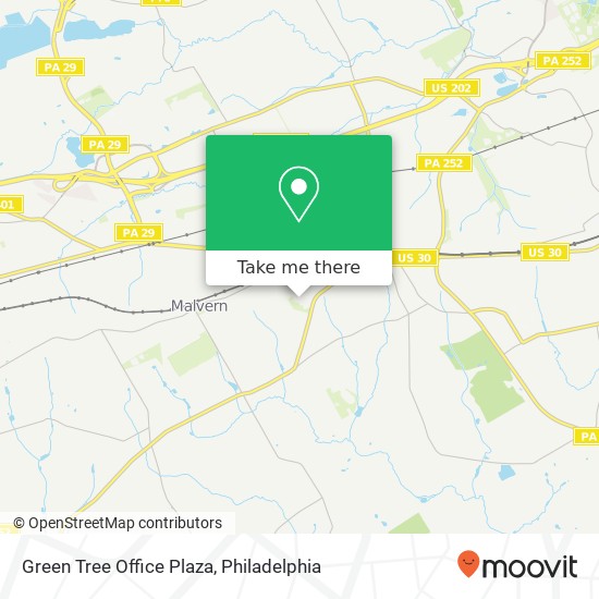 Mapa de Green Tree Office Plaza