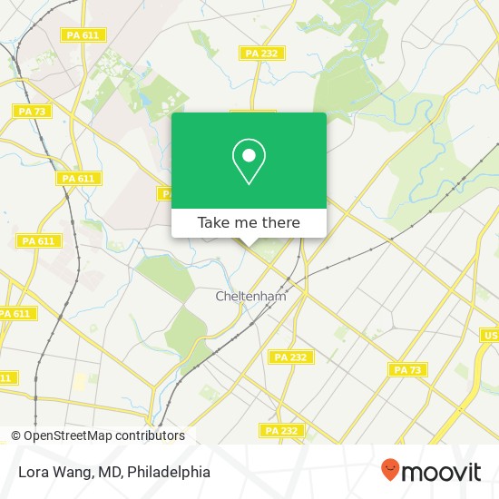 Mapa de Lora Wang, MD