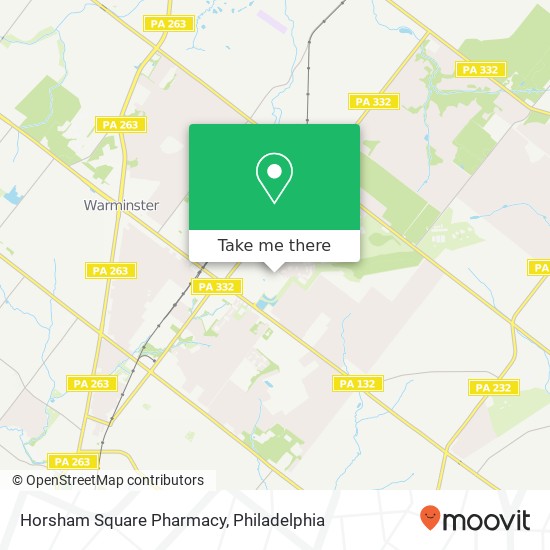 Mapa de Horsham Square Pharmacy