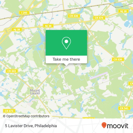 Mapa de 5 Lavister Drive