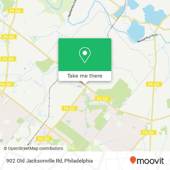 Mapa de 902 Old Jacksonville Rd