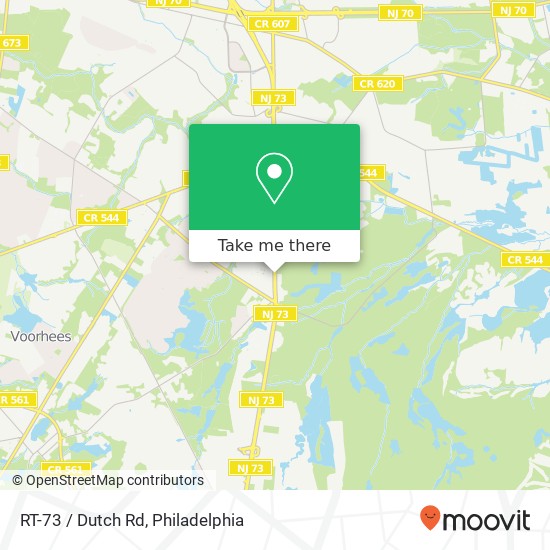 RT-73 / Dutch Rd map