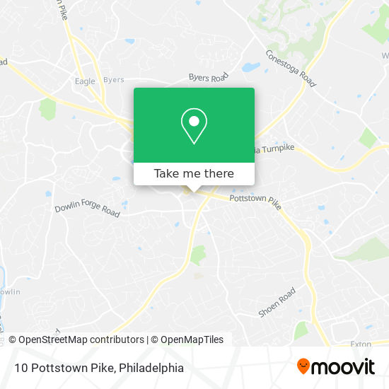 Mapa de 10 Pottstown Pike