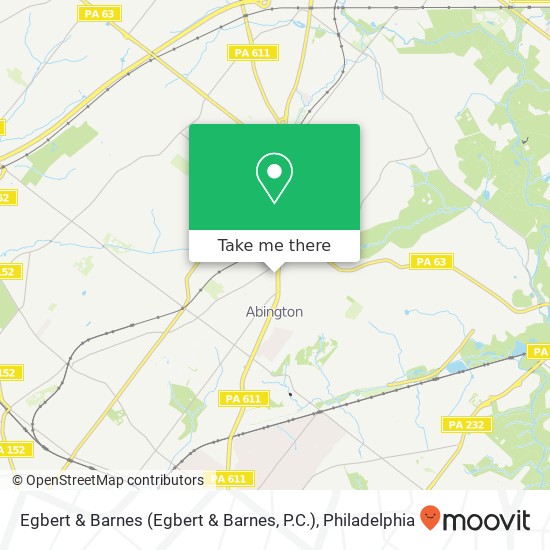 Egbert & Barnes (Egbert & Barnes, P.C.) map