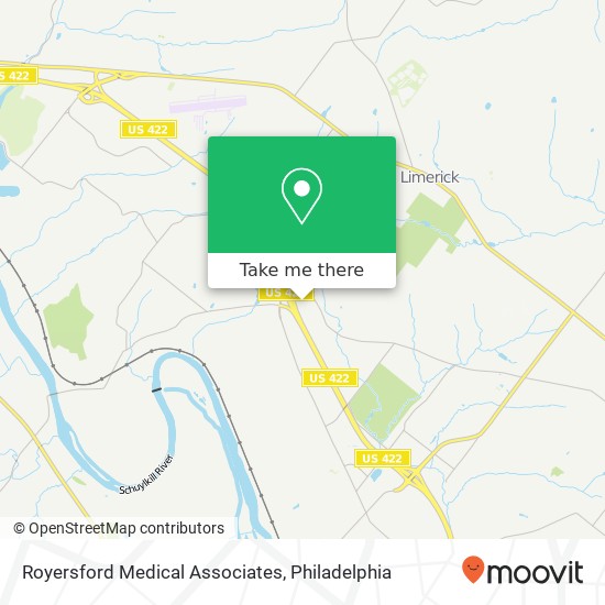 Royersford Medical Associates map