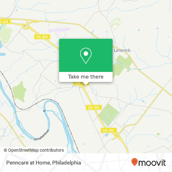 Penncare at Home map