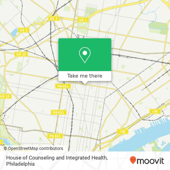 House of Counseling and Integrated Health map