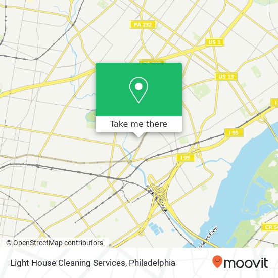 Mapa de Light House Cleaning Services