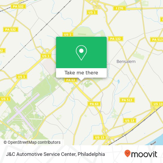 J&C Automotive Service Center map