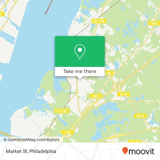 Mapa de Market St