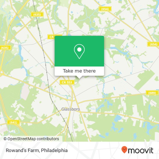Mapa de Rowand's Farm