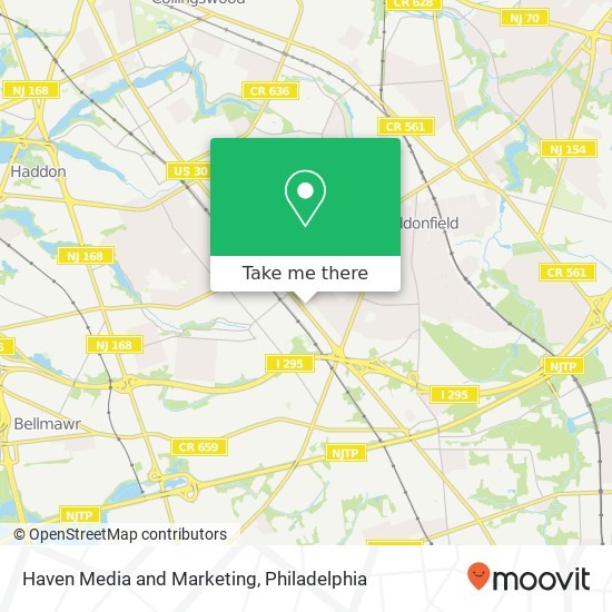 Haven Media and Marketing map
