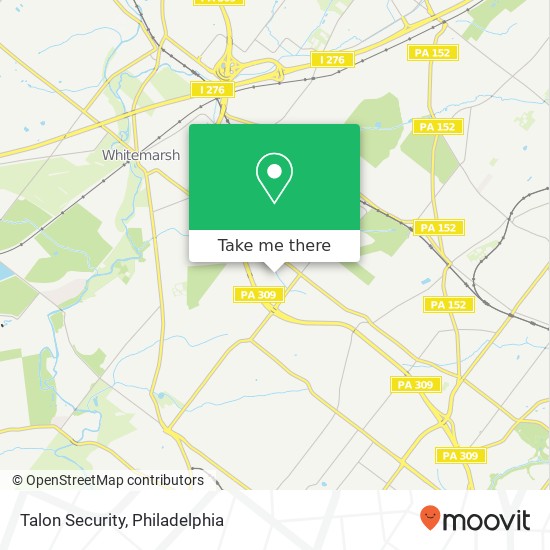 Mapa de Talon Security