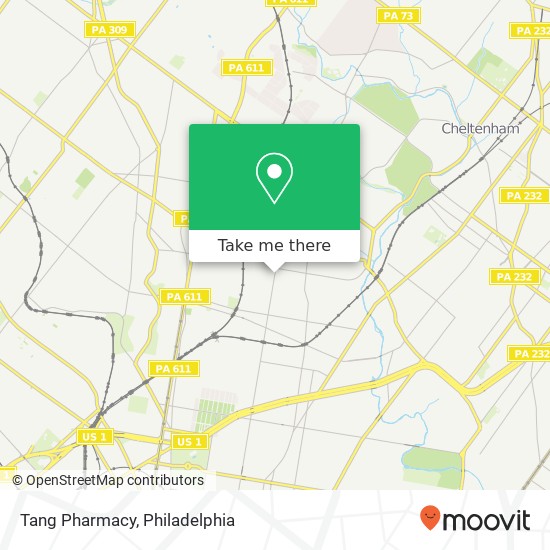 Mapa de Tang Pharmacy