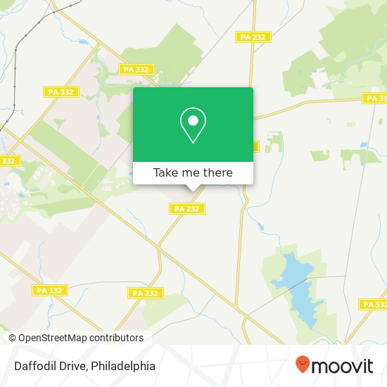 Daffodil Drive map