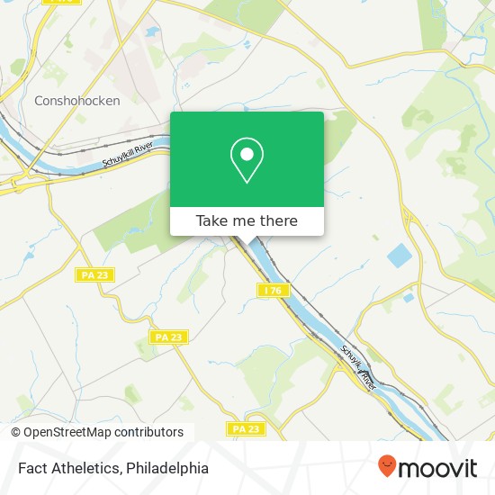 Fact Atheletics map