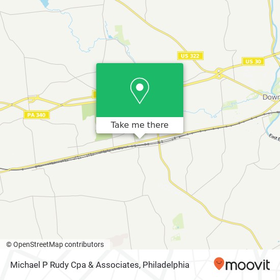 Michael P Rudy Cpa & Associates map